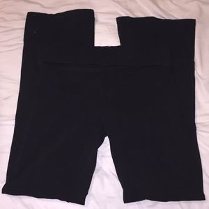 Black VS Gold Wing Yoga Pant